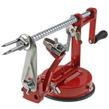 Load image into Gallery viewer, Ape Basics: 3-in-1 Stainless Steel Apple Peeler Corer Slicer with Suction Base