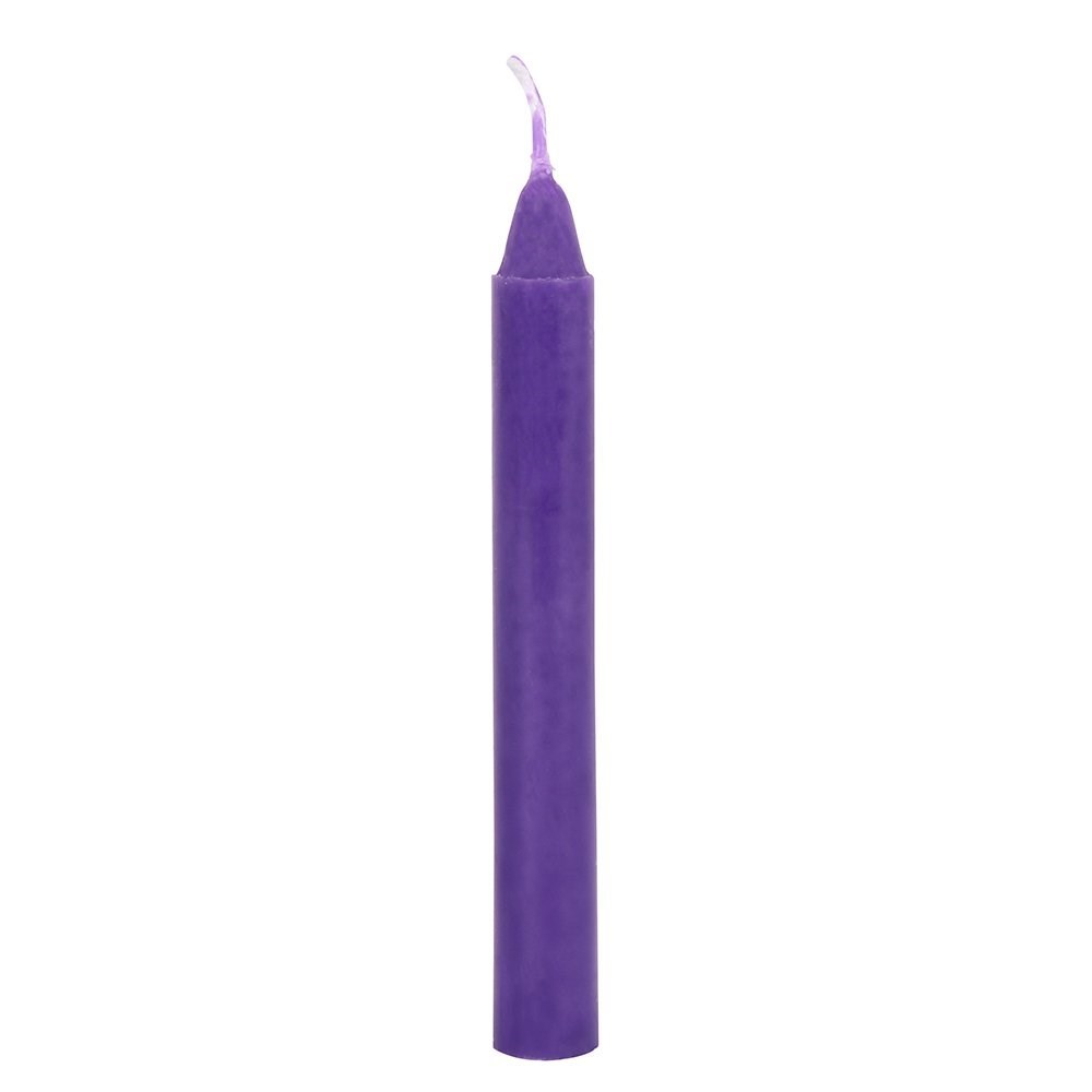 Purple 'Prosperity' Spell Candles - Mt Meru