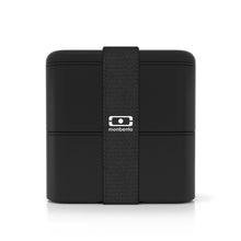 Load image into Gallery viewer, Monbento: Square Lunch Box (Black)