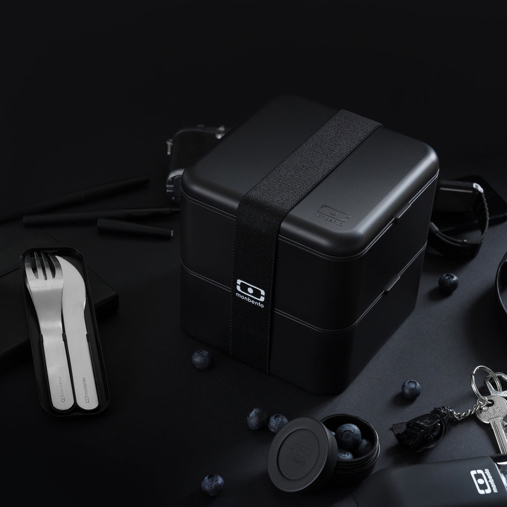Monbento: Square Lunch Box (Black)