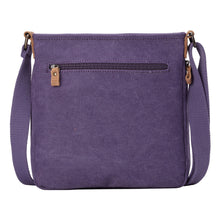 Load image into Gallery viewer, Troop London: Classic Small Zip Top Shoulder Bag - Purple