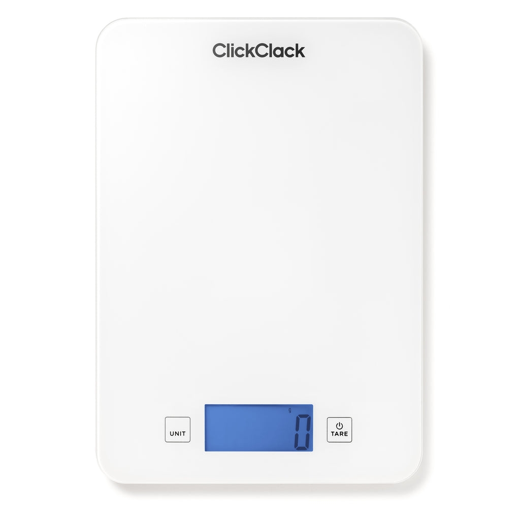 ClickClack: Equip Kitchen Scales - White