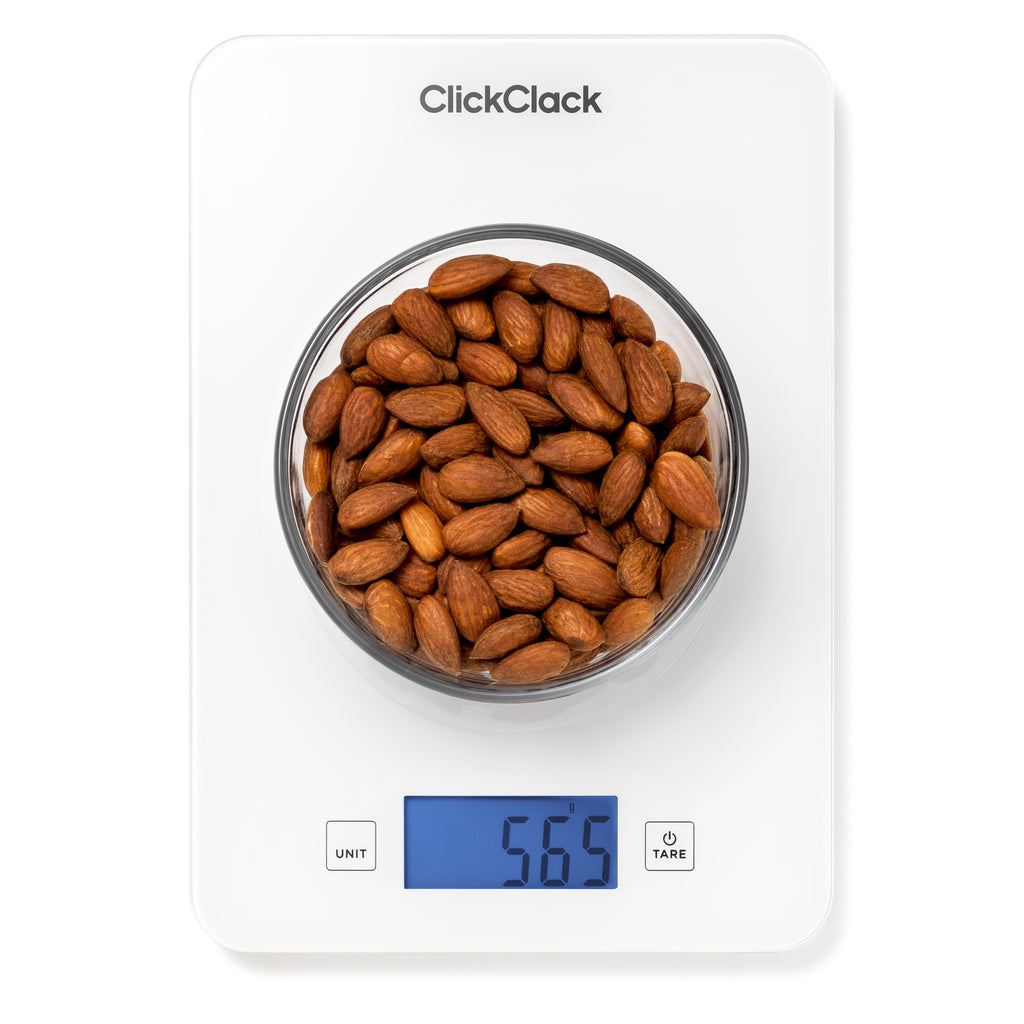 ClickClack: Equip Kitchen Scales - White