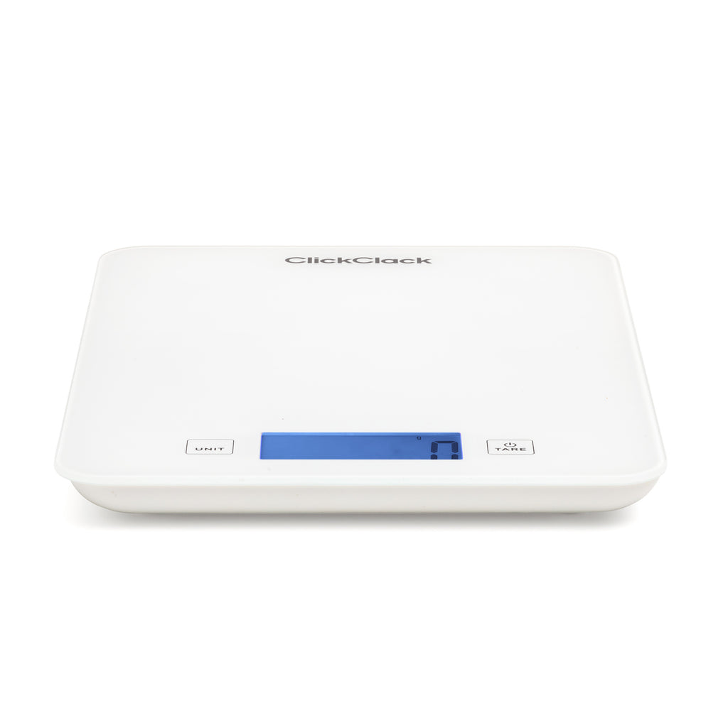 ClickClack: Equip Kitchen Scales - White