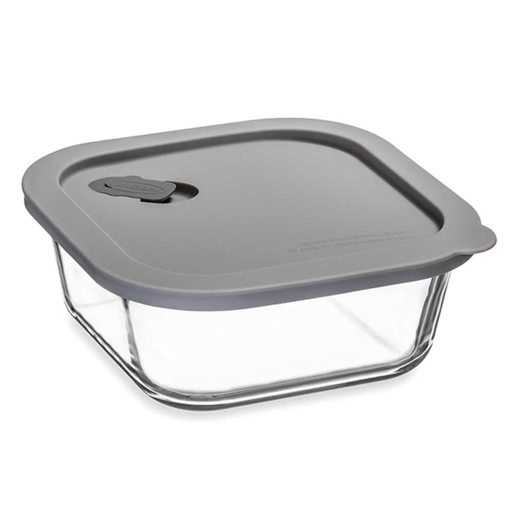 ClickClack: Cook+ Square Heatproof Glass Container (0.8L)