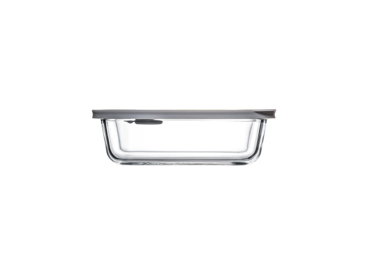 ClickClack: Cook+ Rectangle Heatproof Glass Container (0.6L)