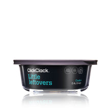 Load image into Gallery viewer, ClickClack: Cook+ Round Heatproof Glass Container (0.4L)