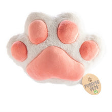 Load image into Gallery viewer, Furever Pets: Cat Paw Cushion - White