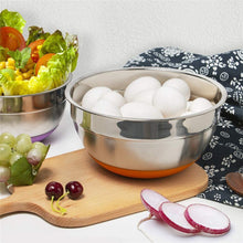 Load image into Gallery viewer, Stainless Steel Mixing Bowls with Silicone Bottoms (Set of 5)