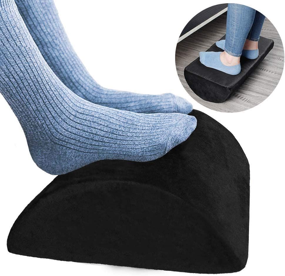 High Density Foam Foot Rest - Black