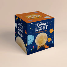 Load image into Gallery viewer, Lunar Light: Moonbeam 3D LED Night Light - Ape Basics