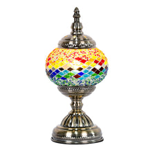 Load image into Gallery viewer, Turkish Mosaic Lamp - Yellow &amp; Blue