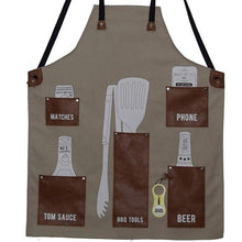 Load image into Gallery viewer, Moana Road: BBQ Apron - Tan