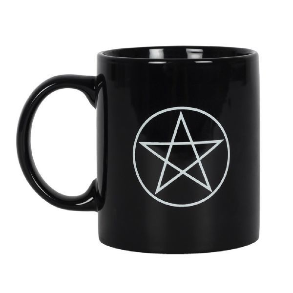 Pentacle Black Mug - Mt Meru