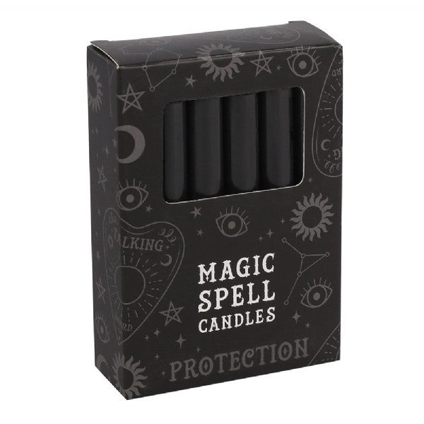 Mt Meru: Black Magic Spell Candles - Protection