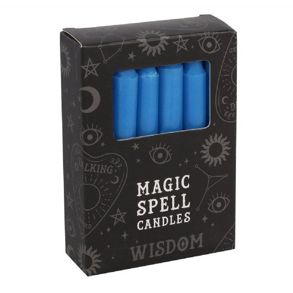 Blue Magic Spell Candles - Wisdom - Mt Meru