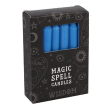 Load image into Gallery viewer, Blue Magic Spell Candles - Wisdom - Mt Meru