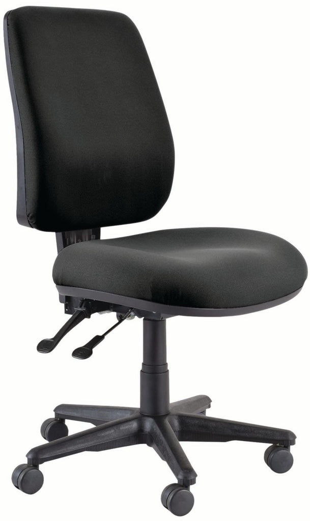 Buro Roma High-Back Chair 2 Lever - Black