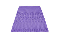 Load image into Gallery viewer, Fraser Country: Lavender Infused 7-Zone Memory Foam Mattress Topper – Queen (8cm Thick)