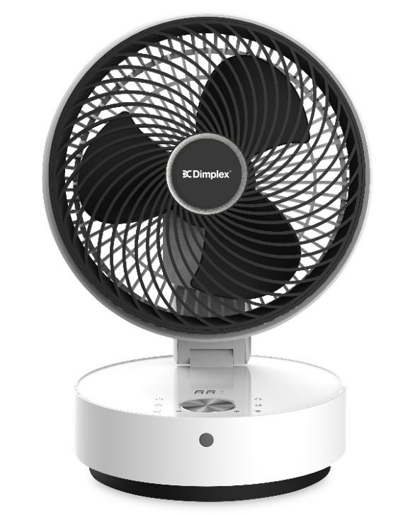 Dimplex Foldable Air Circulating Fan (Hot and Cold)