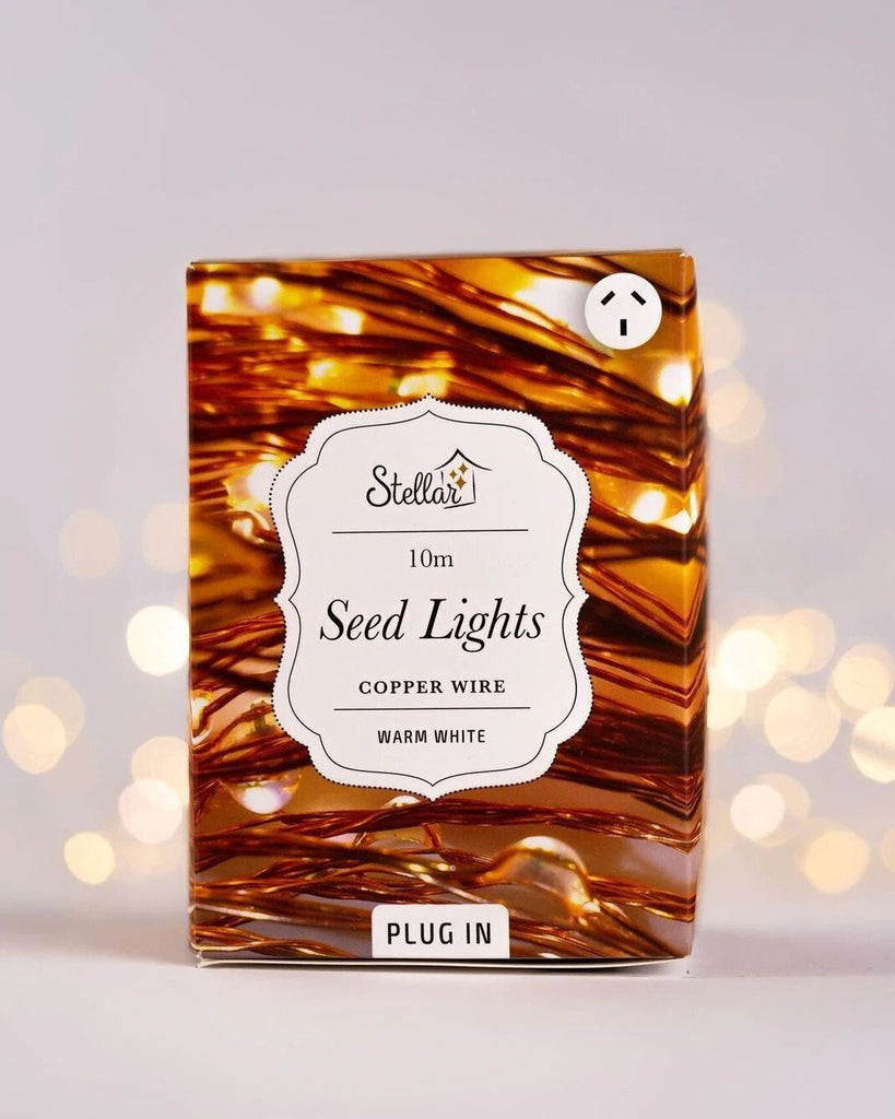 Stellar: 100 LED Seed String Light - Copper - Stellar Haus