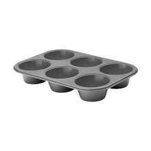 Load image into Gallery viewer, Pyrex: Platinum Texas Muffin Pan 6 Cup