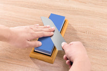 Load image into Gallery viewer, Ovela: Dual Grit Whetstone Knife Sharpening Stone