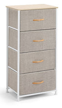 Load image into Gallery viewer, Ovela: 4 Drawer Storage Chest - Beige
