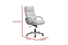 Load image into Gallery viewer, Ergolux: Brooklyn Office Chair (Light Grey)