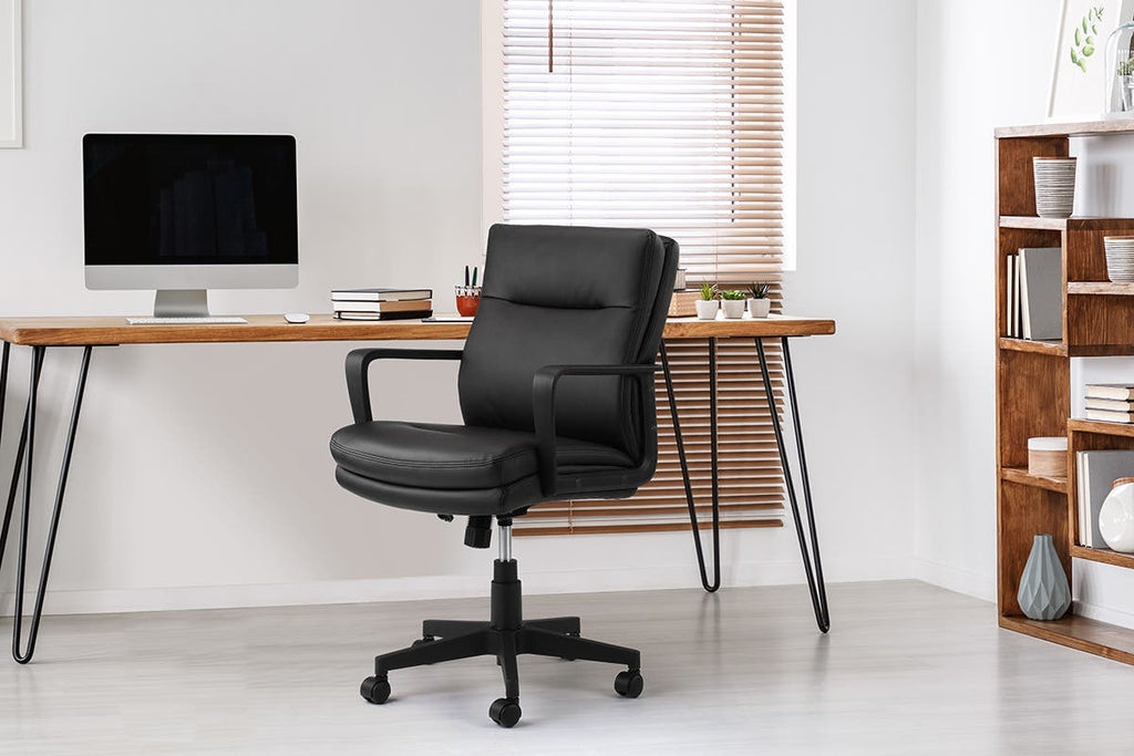 Ergolux: Charleston Office Chair (Black)