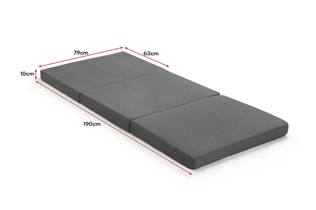Ovela: Portable Folding Foam Mattress - Single