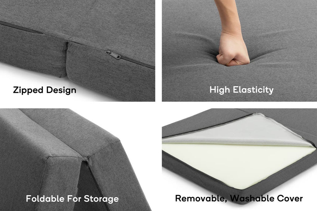 Ovela: Portable Folding Foam Mattress - Single