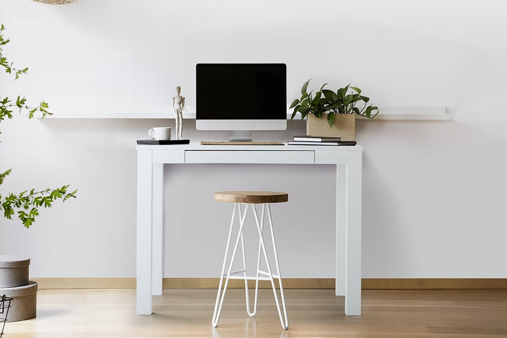 Ovela: Compact Office Desk - White