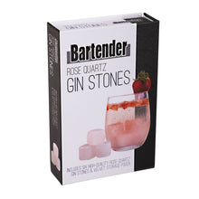 Load image into Gallery viewer, Bartender: Rose Quartz Gin Stones Set