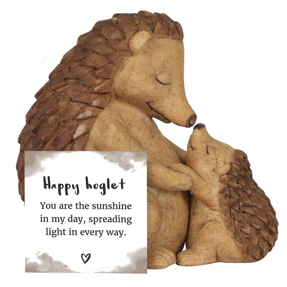 Jones: Happy Hoglet Mother & Baby - Hedgehog Ornament - Jones Home & Gifts