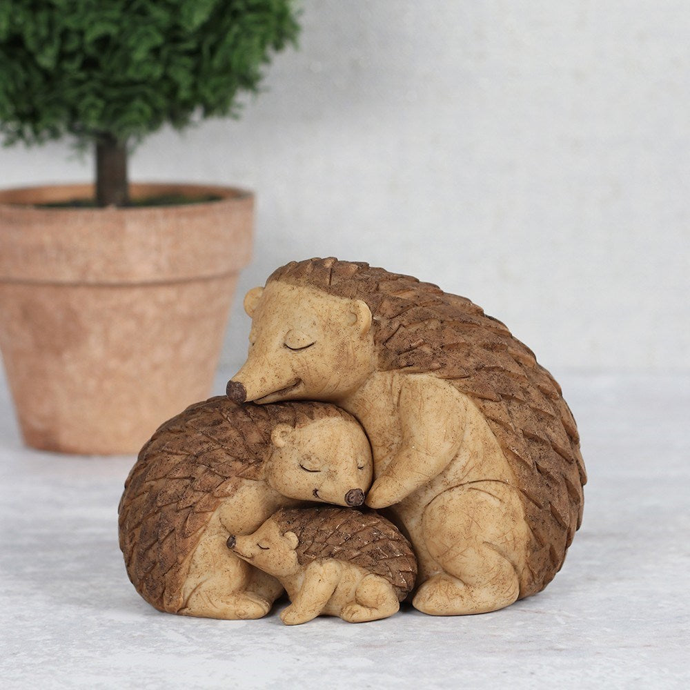 Jones: Hedgehog Family - Decorative Ornament - Jones Home & Gifts