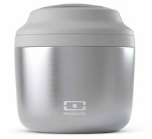 Load image into Gallery viewer, Monbento: Element 2 550ml Insulated Lunch Box - Silver