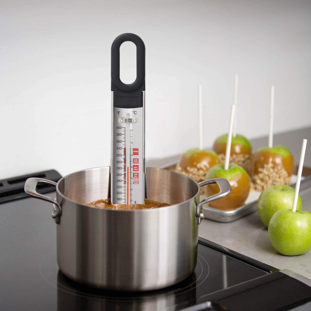 KitchenAid: Jam Sugar Deep Fry Thermometer - Black