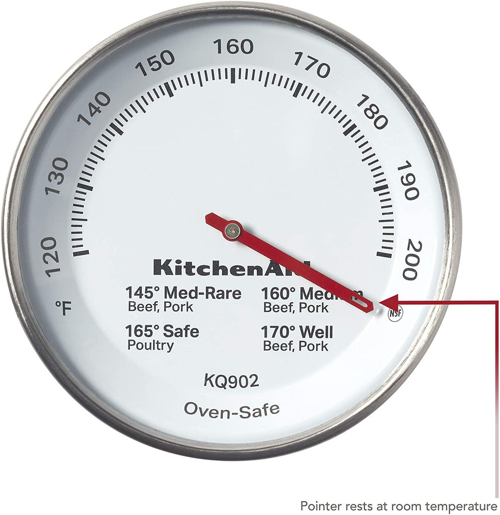 KitchenAid: Leave In Meat Thermometer - Black