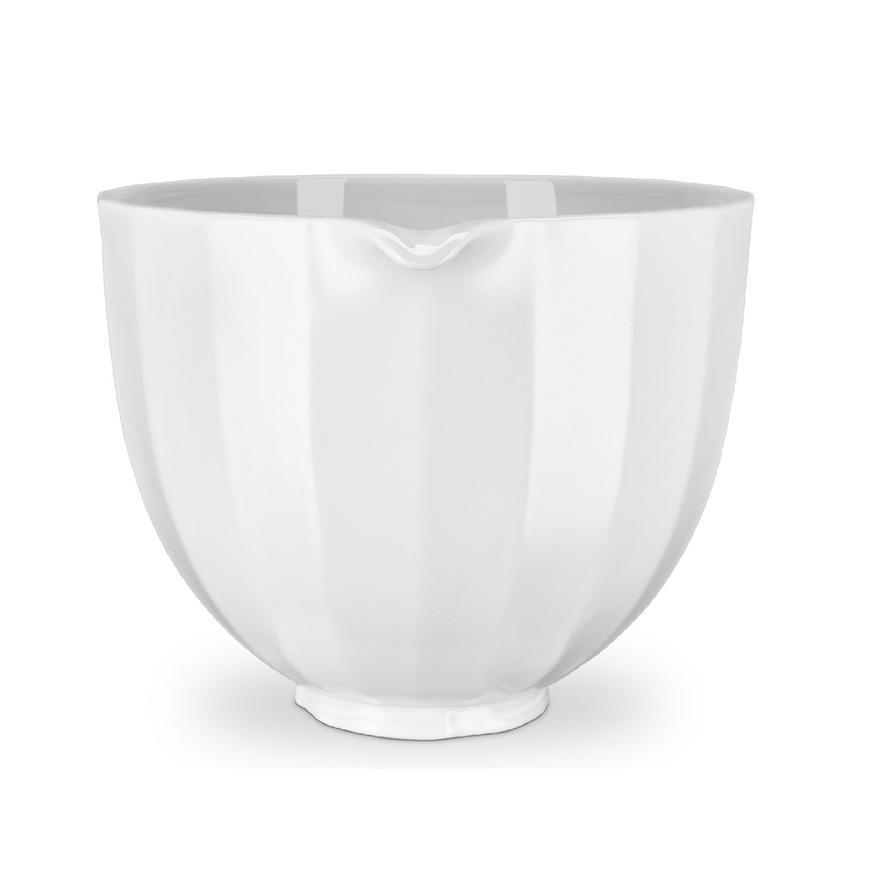 KitchenAid: White Shell Ceramic Bowl 4.7L
