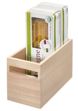 Load image into Gallery viewer, InterDesign: Eco Wood Handled Bin