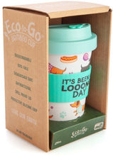 Load image into Gallery viewer, Eco-to-Go Bamboo Cup - Dachshund (470ml)