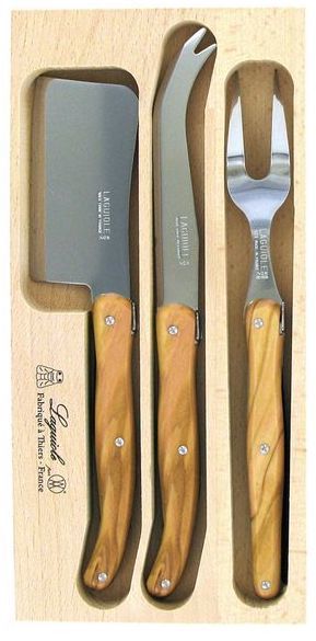 Andre Verdier: Cheese Set - Olive Wood