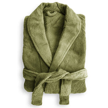 Load image into Gallery viewer, Bambury: Olive Microplush Robe (Medium/Large)