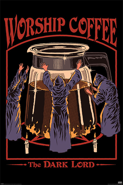 Steven Rhodes: Worship Coffee - (1117) - Impact Posters