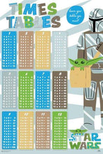 Load image into Gallery viewer, Star Wars The Mandalorian: Times Tables - (1081) - Impact Posters
