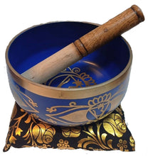 Load image into Gallery viewer, Chakra Singing Bowl - Dark Blue