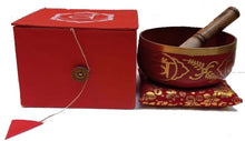 Load image into Gallery viewer, Chakra Singing Bowl - Red