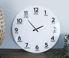 Load image into Gallery viewer, Moana Road: Te Reo &amp; Numbers Clock