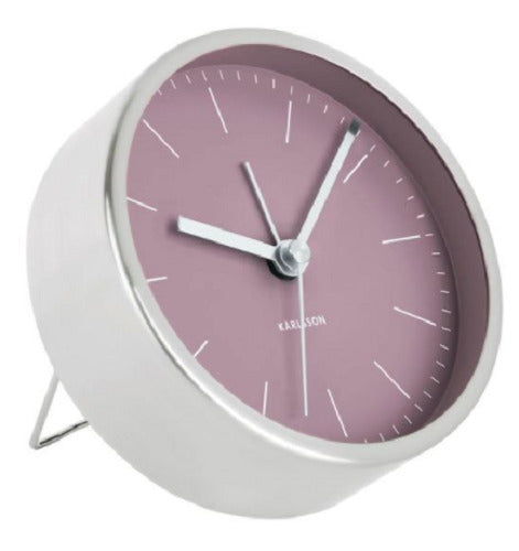 Karlsson: Minimal Alarm Clock - Purple